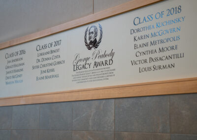 George Peabody Legacy Award Mural 1